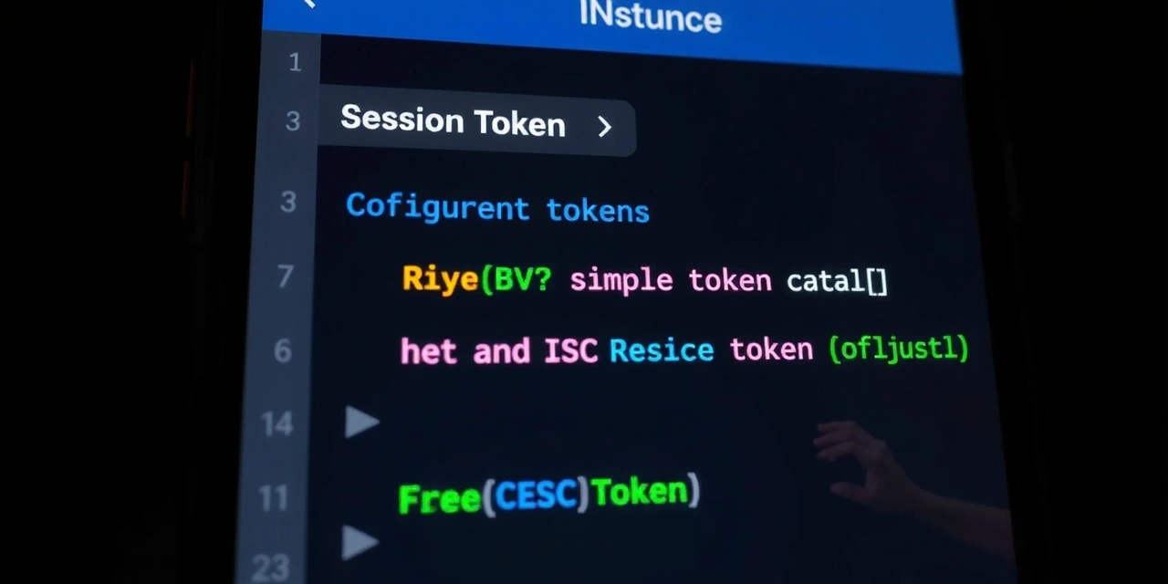 Session token configuration