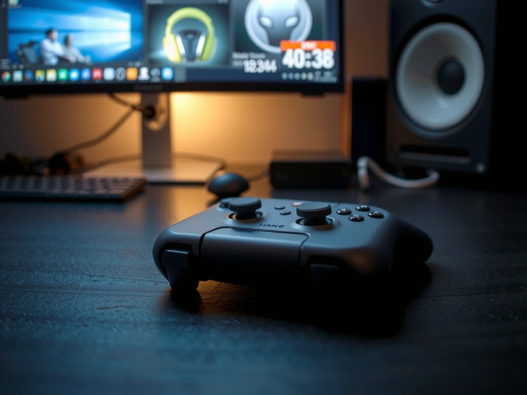 Gaming setup aesthetic